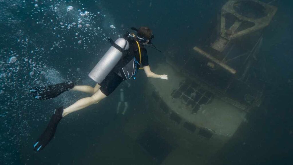 HTMS Hanhak Sattru-Tauchplatz Koh Tao- Tauchen in Thailand